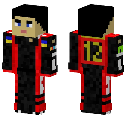 Numero 12 Minecraft skin