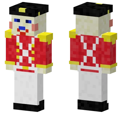 Nutcracker Soldier Minecraft skin