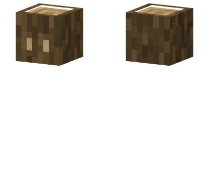 Oak Log Outfit Minecraft skin