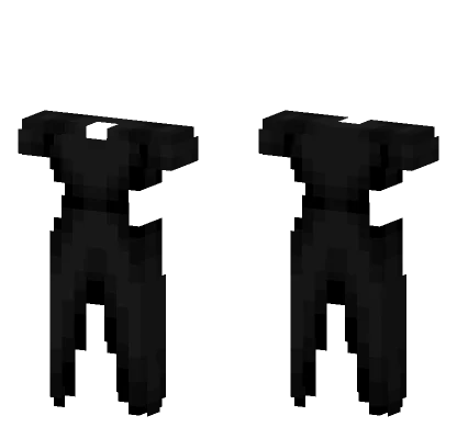 Ob Black Tshirt Long Skirt Minecraft skin
