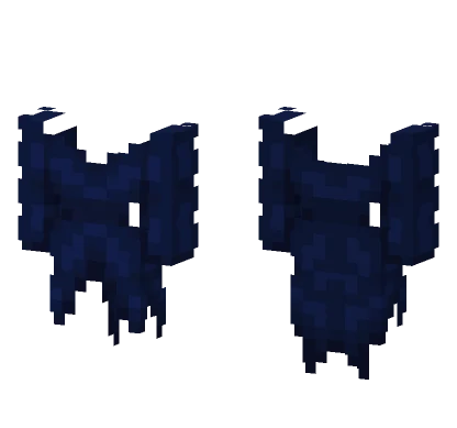 Ob Dark Witch Berry Blue Dress Minecraft skin