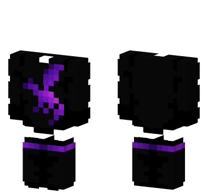Ob Darkness Void Dragon Minecraft skin