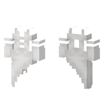 Ob Fancy Sleeve Off White Dress Minecraft skin