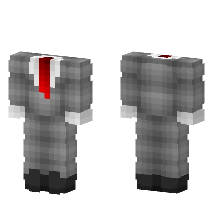 Ob Gray Business Suit Minecraft skin