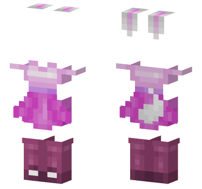 Ob Little Pink Rabbit Minecraft skin