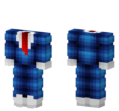 Ob Navy Blue Business Suit Minecraft skin