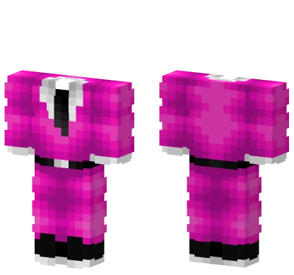 Ob Pink Suit Black Tie Minecraft skin