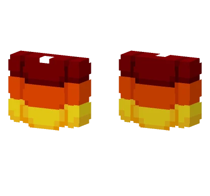Ob Red Orange Yellow Sweater Fade Minecraft skin