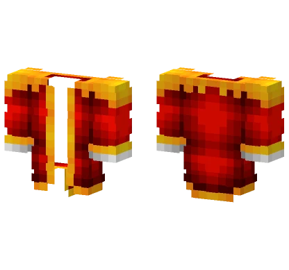 Ob Royal Red Gold Coat Minecraft skin