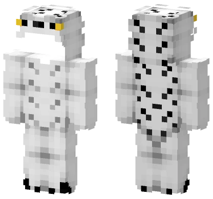 Ob Snowy Owl Onesie Minecraft skin