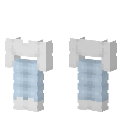 Ob Soft White Top Light Jeans Minecraft skin