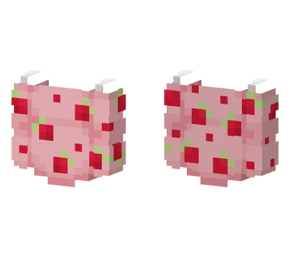 Ob Strawberry Shortcake Pink Minecraft skin