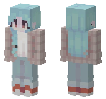 OC Announcement Minecraft skin