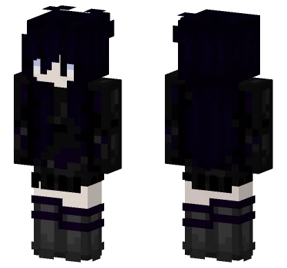Oc April Modified Minecraft skin