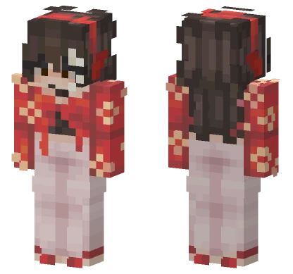 Oc Fit Flowers Minecraft skin