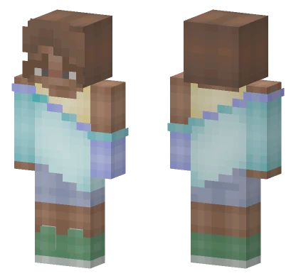 Ocean Algae and Sand Minecraft skin