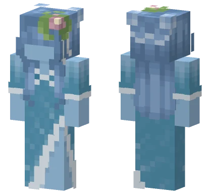 Ocean Goddess Minecraft skin