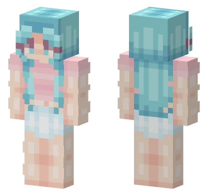 Ocean Shading Experiment Minecraft skin