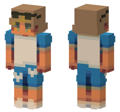 Ocean Sunset Skin Minecraft skin