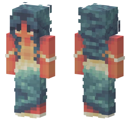 Oceanic Boy Minecraft skin
