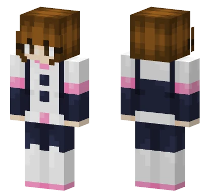 Ochaco Uraraka Minecraft skin