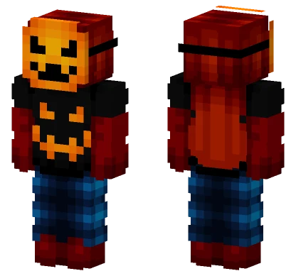 October No Halloween Minecraft skin