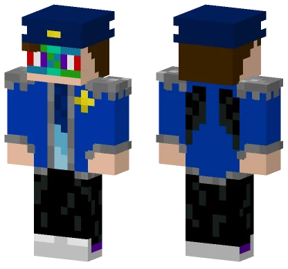 Officer Amnce Ready For Action Minecraft skin