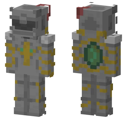 Official Ocsmp Leader Worker 8 Minecraft skin