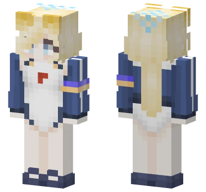 Ogata Kanna Swimsuit Minecraft skin