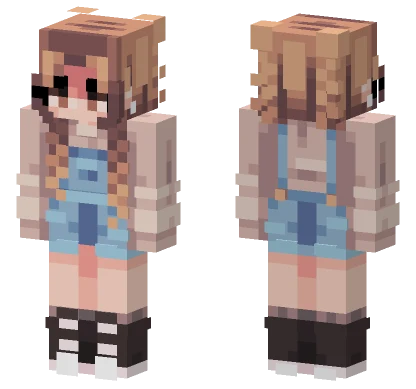 Ohm Girl Minecraft skin
