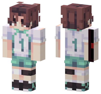 Oikawa Volleyball Uniform Minecraft skin