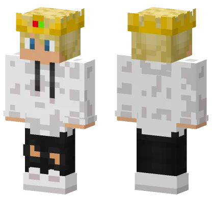 Okra10 Crowned Minecraft skin