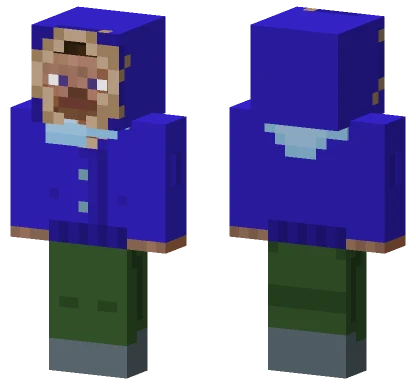 Old Blizzard Steve Revised Minecraft skin