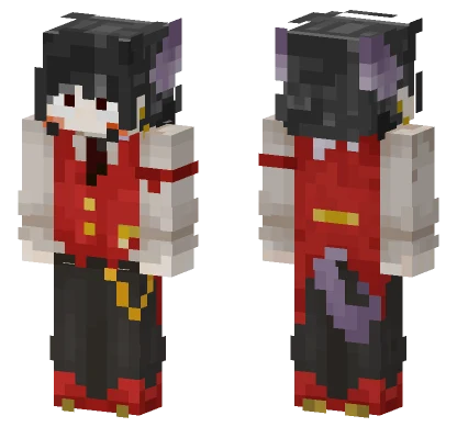 Old Time Fox Minecraft skin