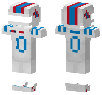 Ole Miss Kickoff Classic Minecraft skin