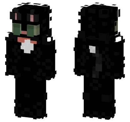 Olive Cat Version Minecraft skin