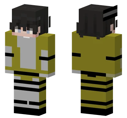 Olive Green Uniform Minecraft skin