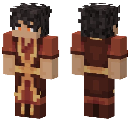 Oliver Firebender Minecraft skin