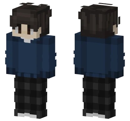Oliver School Uniform Minecraft skin