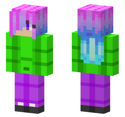 Ombre Day 22 Minecraft skin