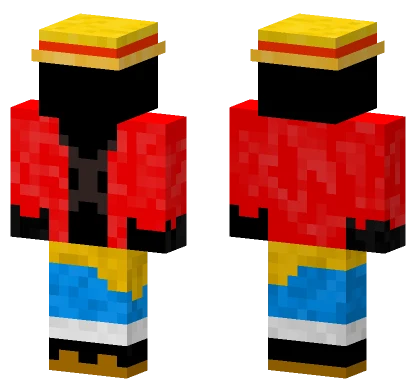 One Piece Black Avatar Minecraft skin
