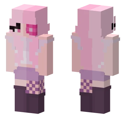 One S Hatred Love Minecraft skin