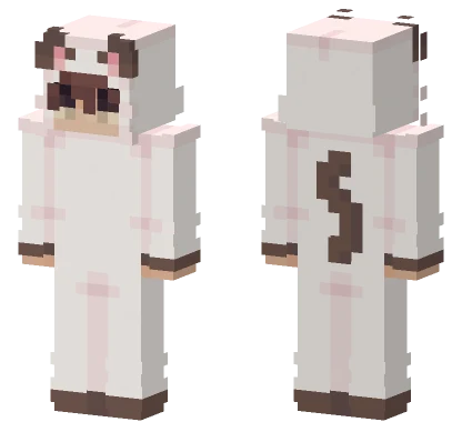 Onesie Pig Skin Minecraft skin