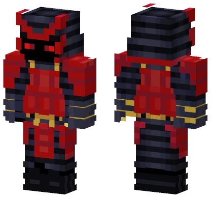 Oni Rojo Minecraft skin