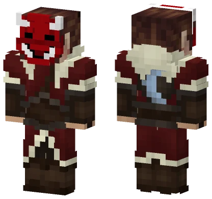Oni Viking Minecraft skin