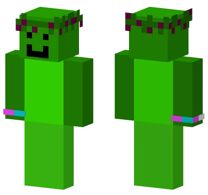 Op Green Guy Minecraft skin