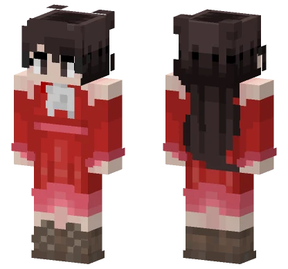 Ophelia Without Mask Minecraft skin