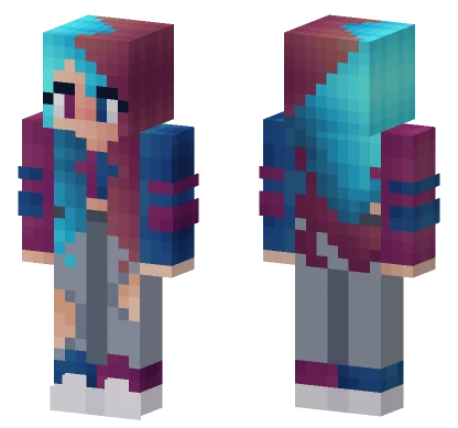 Opposites WIP Minecraft skin