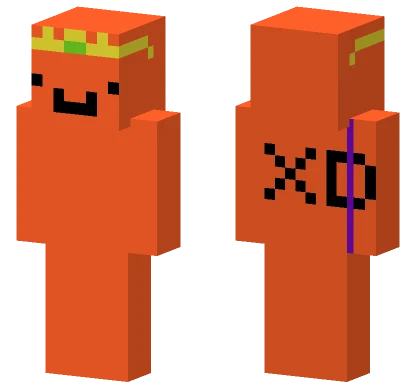 Orange Adiyan10 Skin Minecraft skin