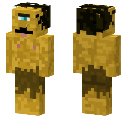 Orange Alpha Man Minecraft skin
